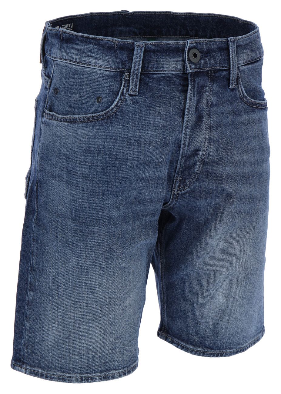 G-STAR RAW DENIM TRIPLE A DENIM SHORTS HERREN STRAIGHT FIT - G-Star Raw Denim - SAGATOO - 8719772897504