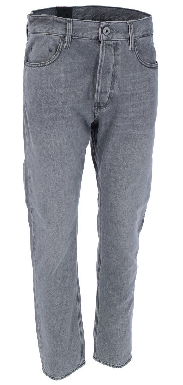G-STAR RAW DENIM TRIPLE A REGULAR STRAIGHT Faded Grey Limestone Herren Jeans - G-Star Raw Denim - SAGATOO - 8720346185163