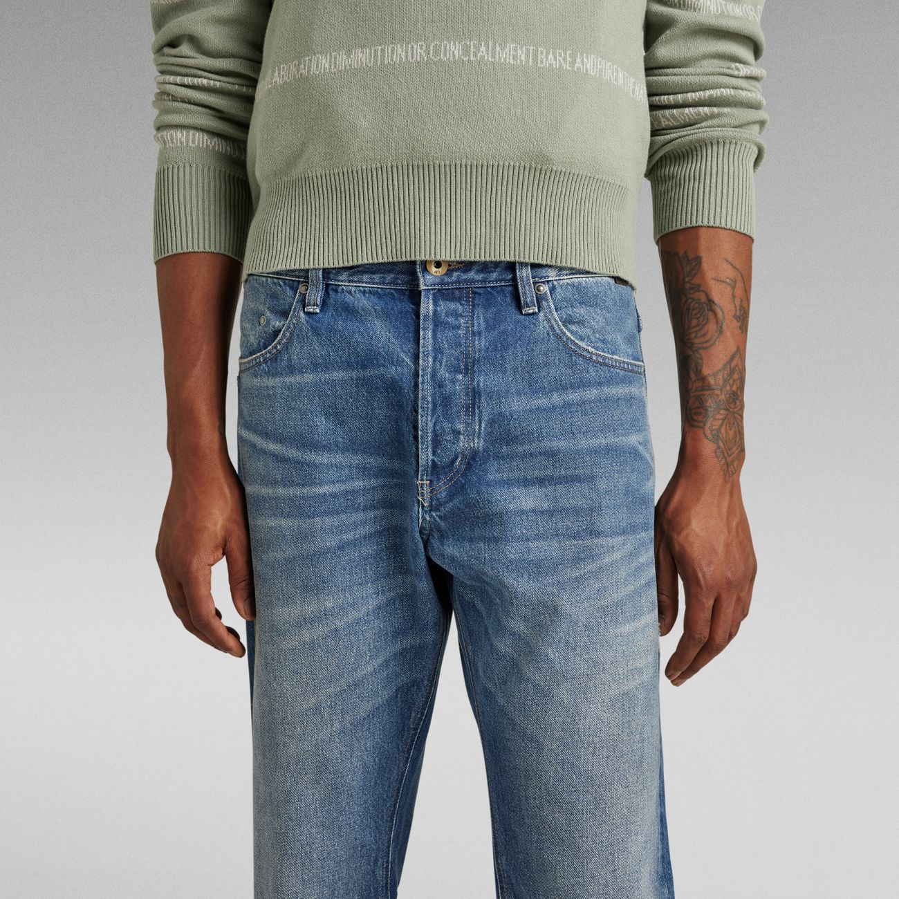 G-STAR RAW DENIM TRIPLE A REGULAR STRAIGHT Herren Jeans - G-Star Raw Denim - SAGATOO - 8720346698595