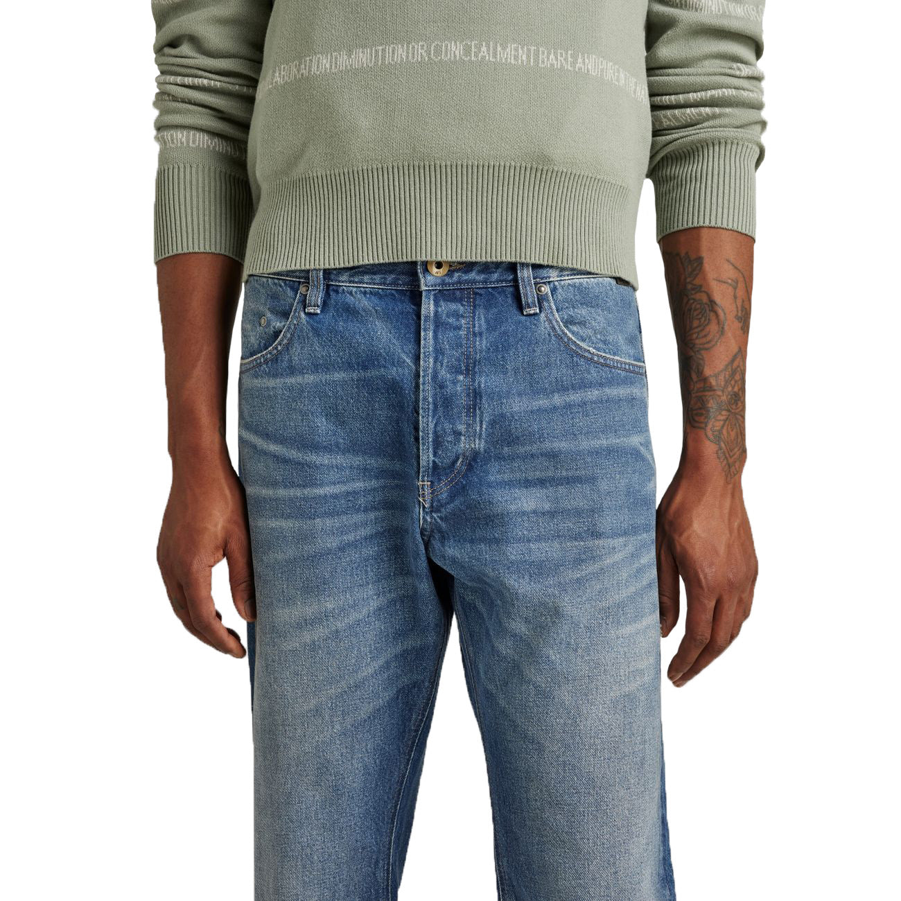 G-STAR RAW DENIM TRIPLE A REGULAR STRAIGHT Herren Jeans - G-Star Raw Denim - SAGATOO - 8720346698595