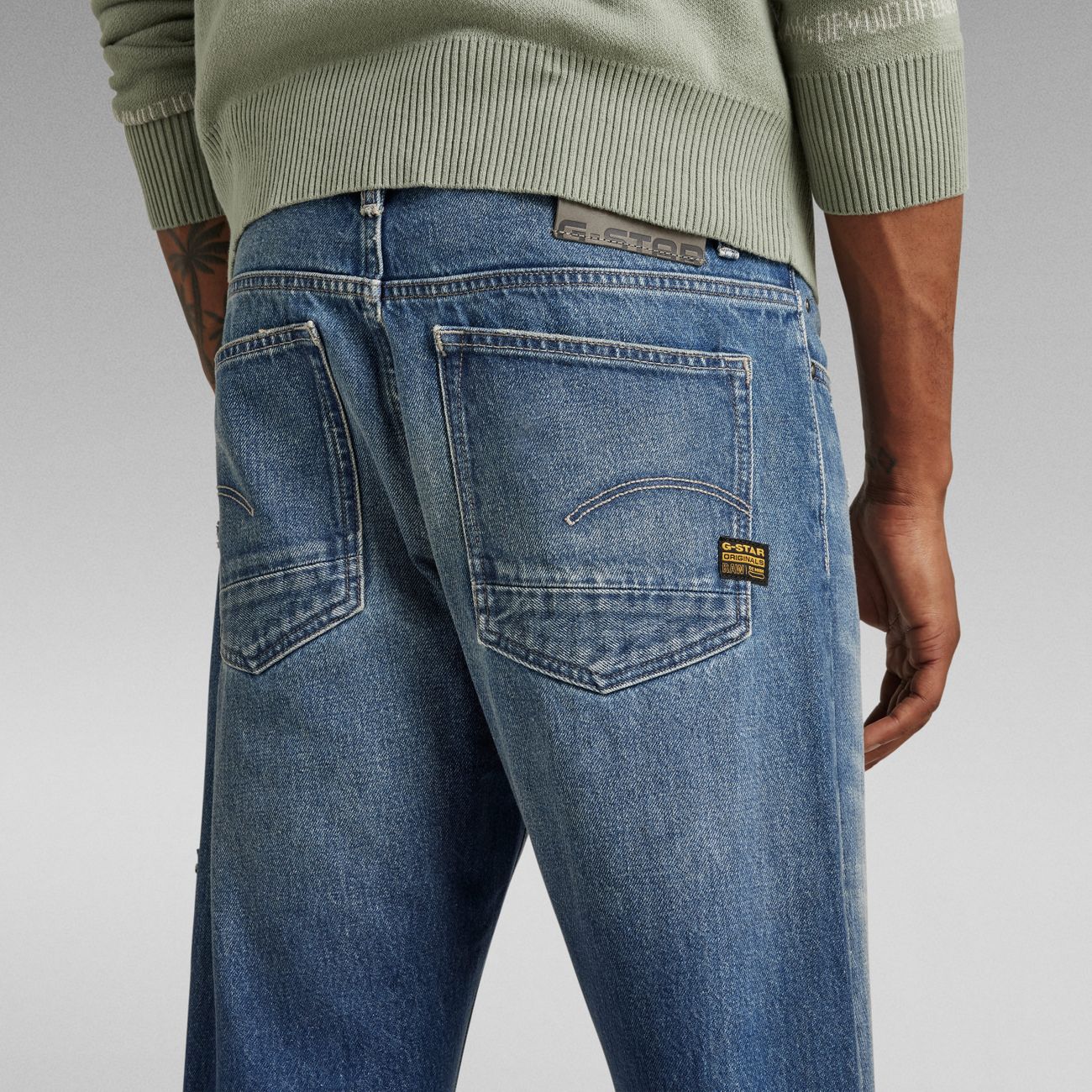 G-STAR RAW DENIM TRIPLE A REGULAR STRAIGHT Herren Jeans - G-Star Raw Denim - SAGATOO - 8720346698595
