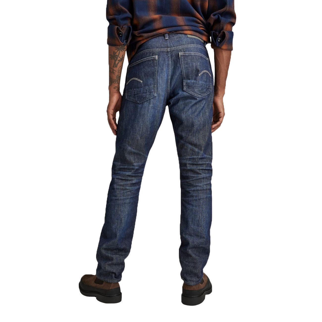G-STAR RAW DENIM TRIPLE A REGULAR STRAIGHT worn in pacific Herren Jeans - G-Star Raw Denim - SAGATOO - 8720346737485