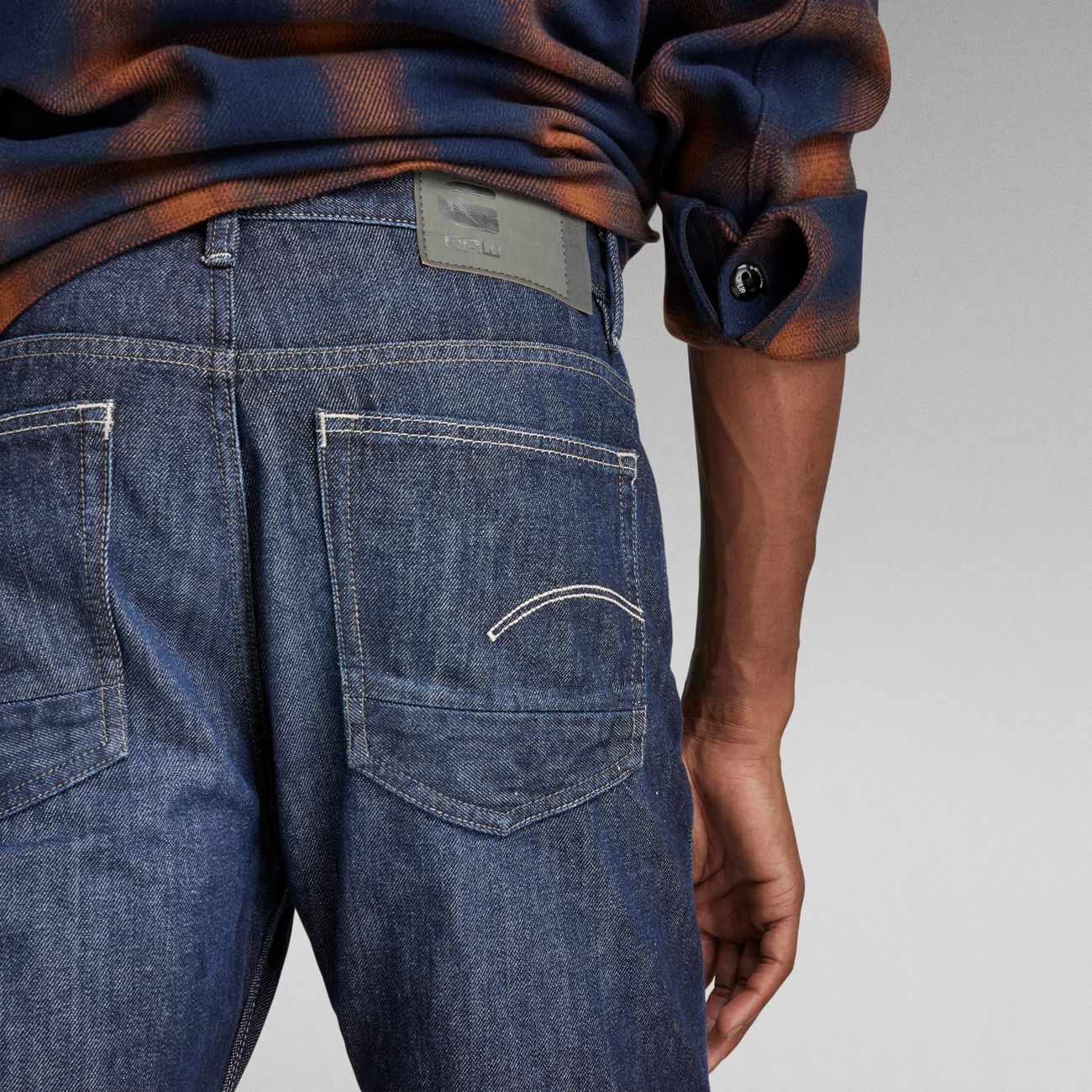 G-STAR RAW DENIM TRIPLE A REGULAR STRAIGHT worn in pacific Herren Jeans - G-Star Raw Denim - SAGATOO - 8720346737485