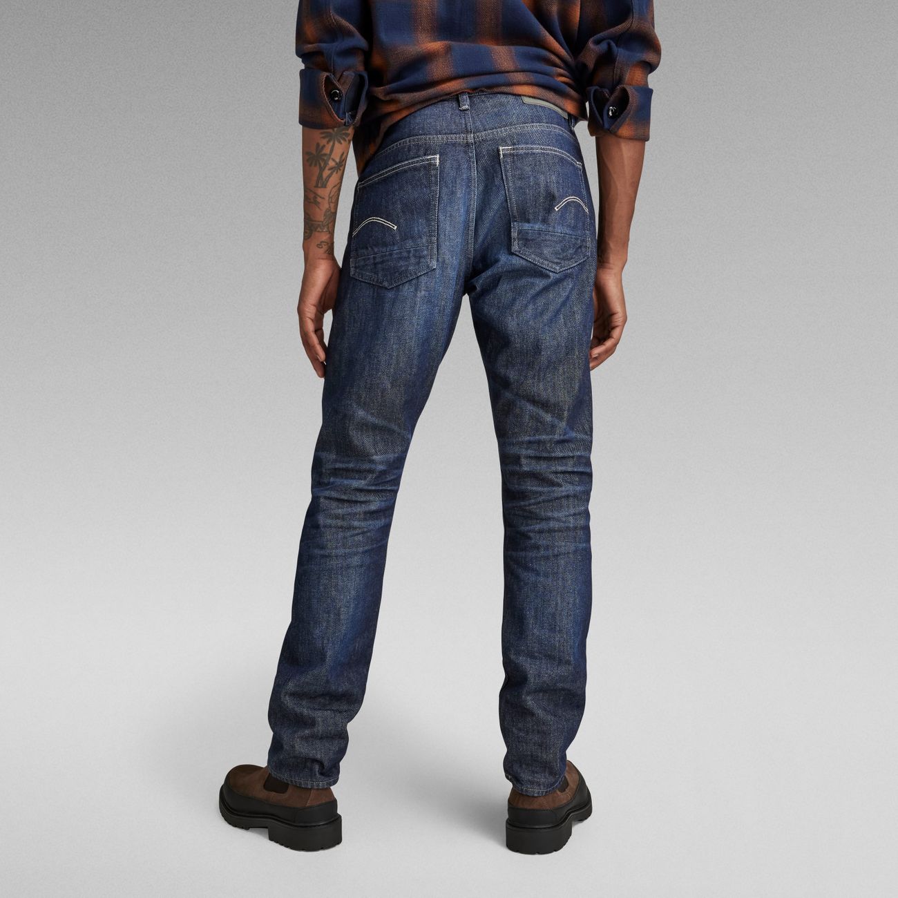 G-STAR RAW DENIM TRIPLE A REGULAR STRAIGHT worn in pacific Herren Jeans - G-Star Raw Denim - SAGATOO - 8720346737485