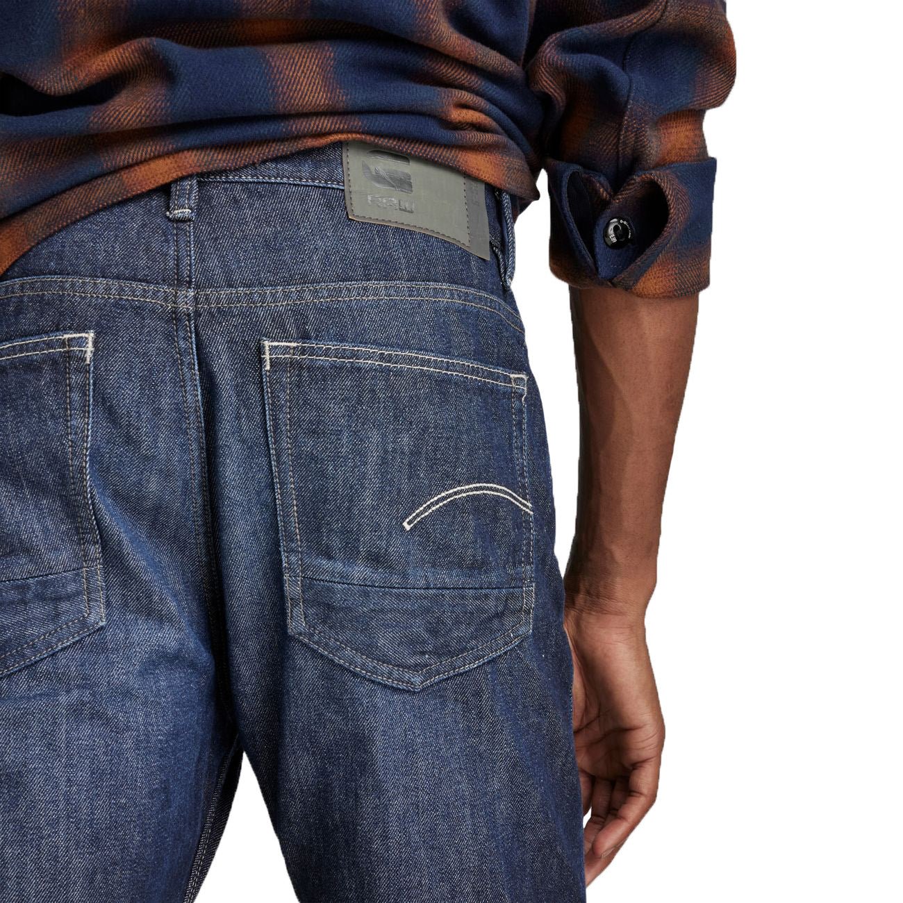 G-STAR RAW DENIM TRIPLE A REGULAR STRAIGHT worn in pacific Herren Jeans - G-Star Raw Denim - SAGATOO - 8720346737485