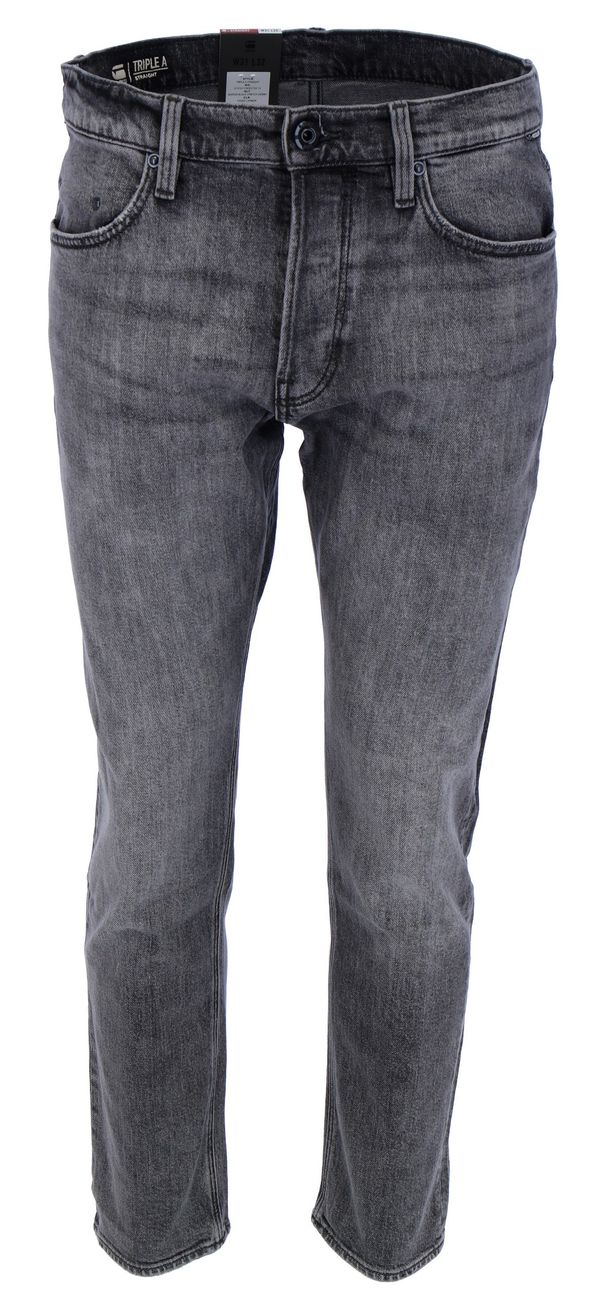 G-STAR RAW DENIM TRIPLE A STRAIGHT FADED CARBON Herren Jeans - G-Star Raw Denim - SAGATOO - 8719772535680
