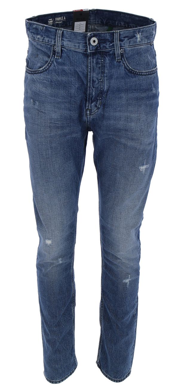 G-STAR RAW DENIM TRIPLE A STRAIGHT Herren Regular Jeans - G-Star Raw Denim - SAGATOO - 8719772536540