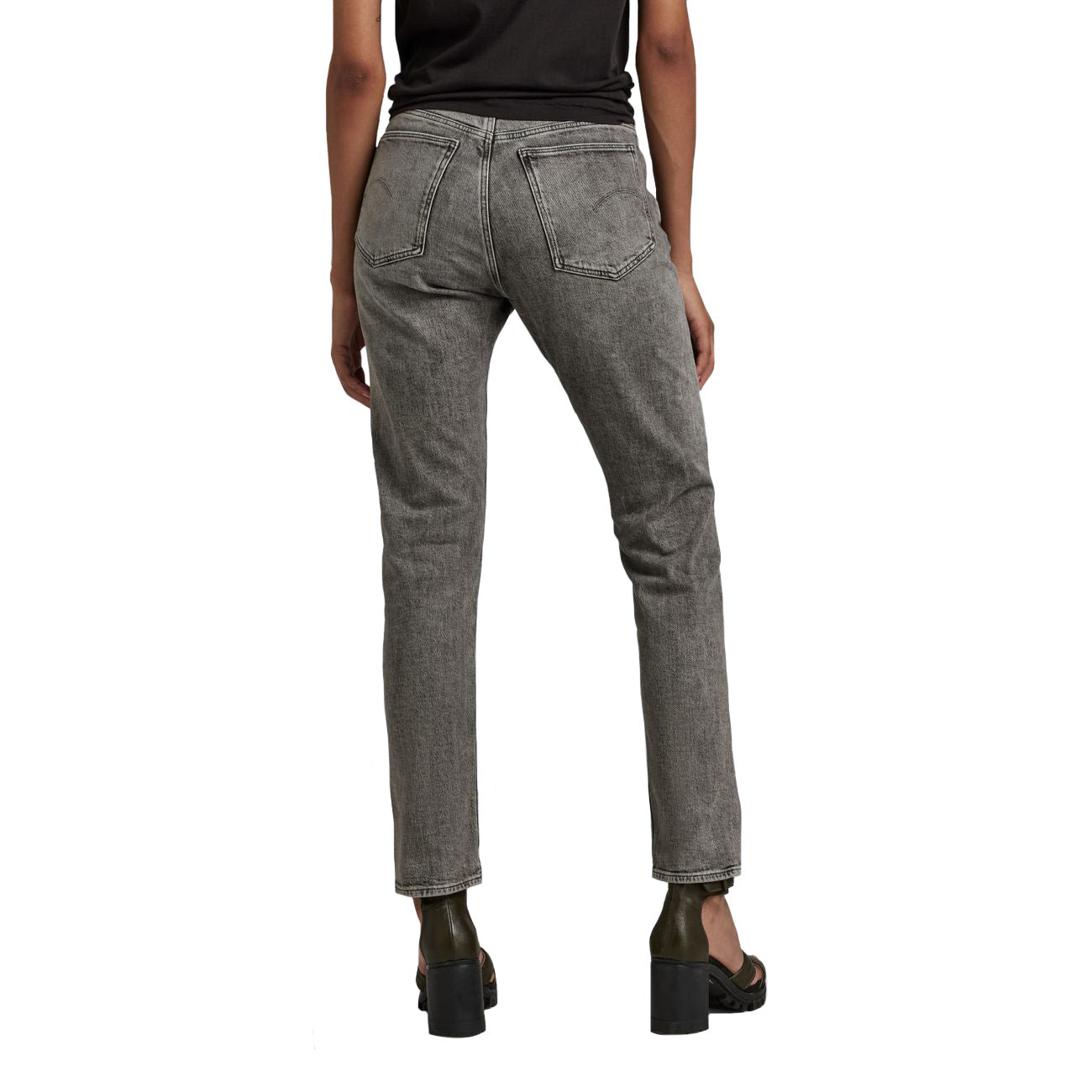 G-STAR RAW DENIM VIRJINYA SLIM Faded Carbon Damen Jeans - G-Star Raw Denim - SAGATOO - 8720346261669