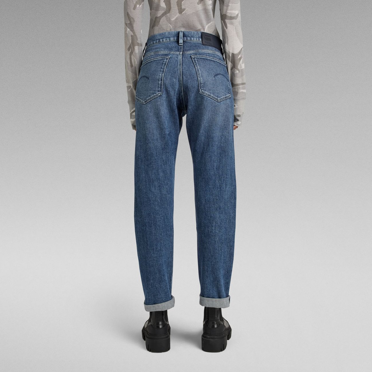 G-STAR RAW DENIM VIRJINYA SLIM Faded Santorini Damen Jeans - G-Star Raw Denim - SAGATOO - 8719772598746