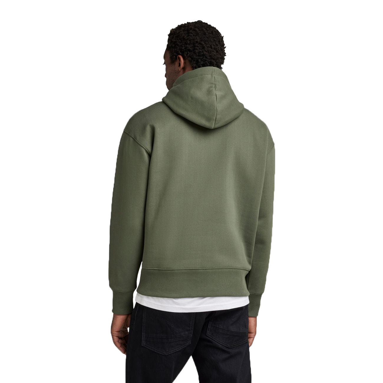 G-STAR RAW DENIM VULCANIC RAW LOOSE HOODED SWEAT Herren Sweatshirt - G-Star Raw Denim - SAGATOO - 8720346756523