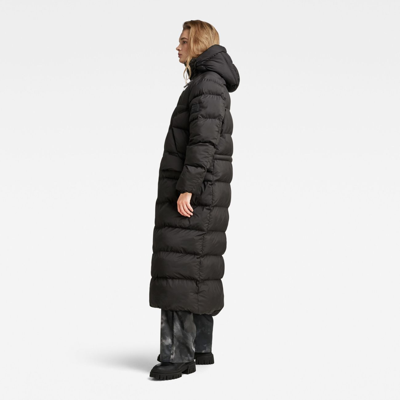G-STAR RAW DENIM WHISTLER LONG PUFFER Damen Wintermantel - G-Star Raw Denim - SAGATOO - 8720347778098