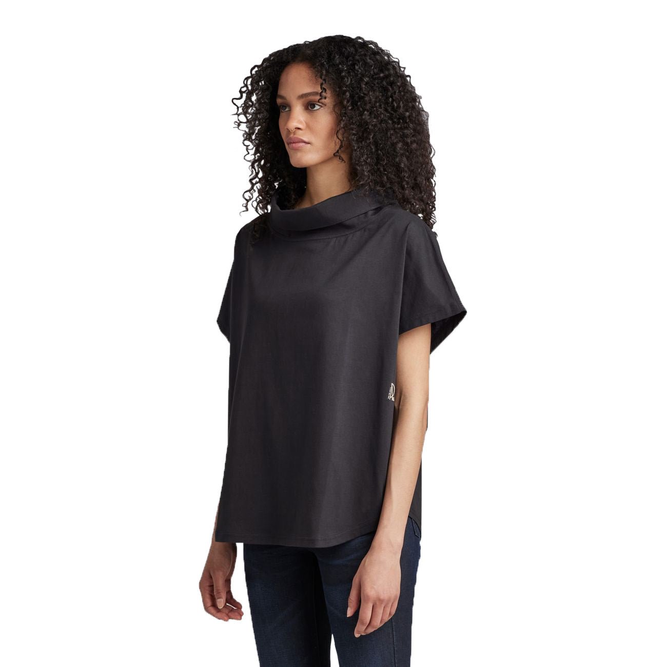 G-STAR RAW DENIM WOVEN MIX LOOSE S/L Damen Shirt - G-Star Raw Denim - SAGATOO - 8720346863863