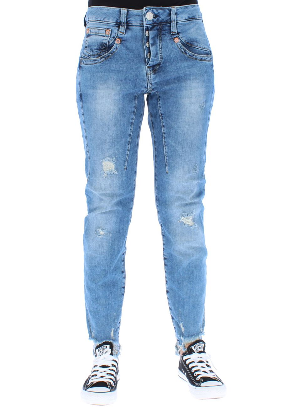 Herrlicher Damen Jeans Shyra Cropped - Herrlicher - SAGATOO - 4053192544681