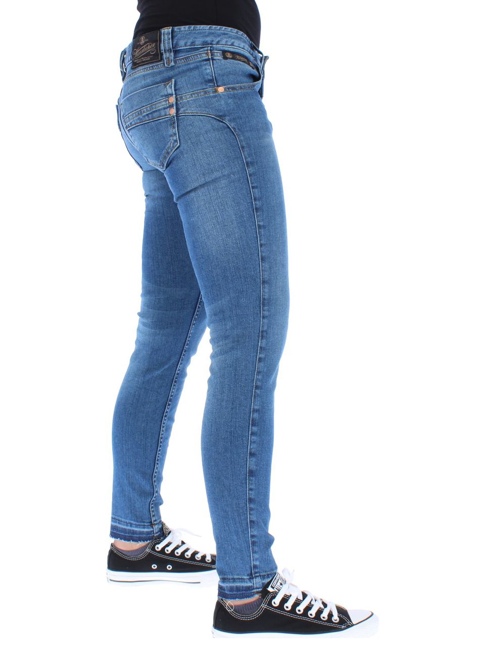 Herrlicher Damen Jeans Touch Cropped 076 Blend - Herrlicher - SAGATOO - 4053192488916