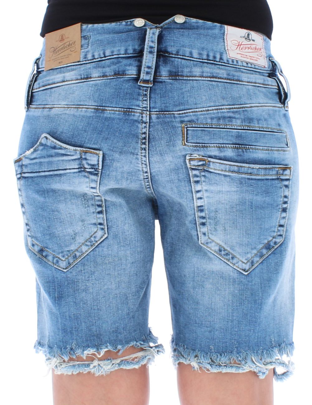 Herrlicher Damen Jeansshort Pitch Slim fit - Herrlicher - SAGATOO - 4053192552341