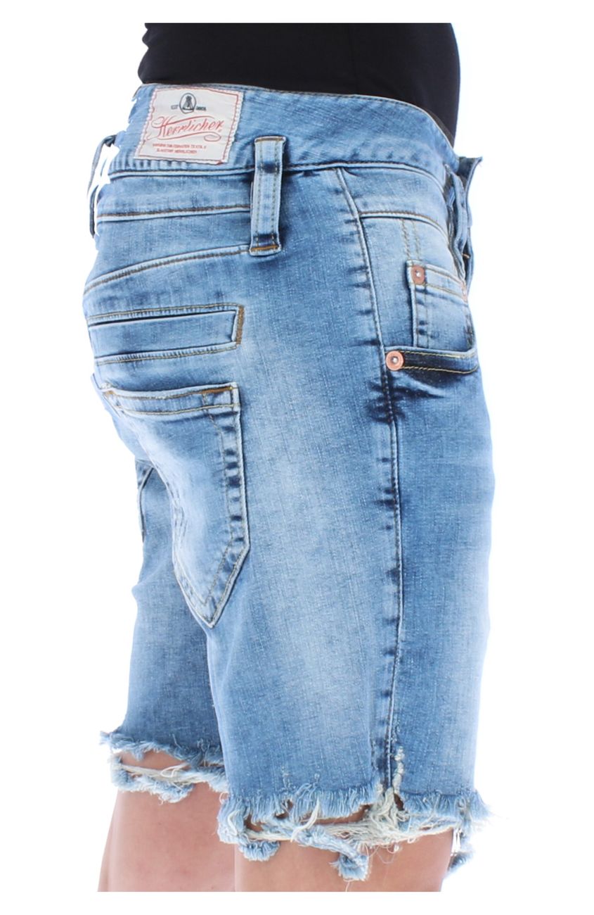 Herrlicher Damen Jeansshort Pitch Slim fit - Herrlicher - SAGATOO - 4053192552341