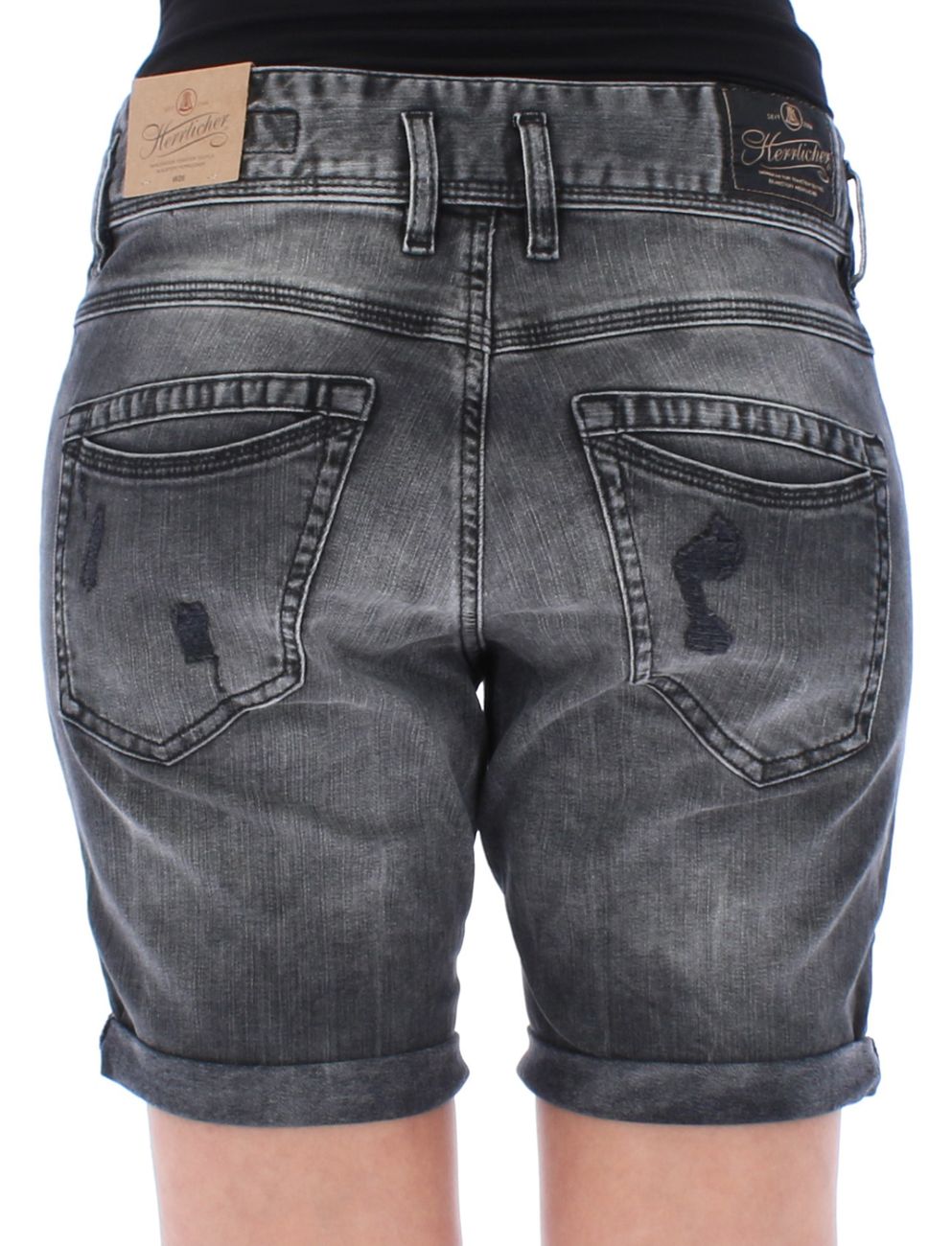 Herrlicher Damen Jeansshort Raya - Herrlicher - SAGATOO - 4053192462688