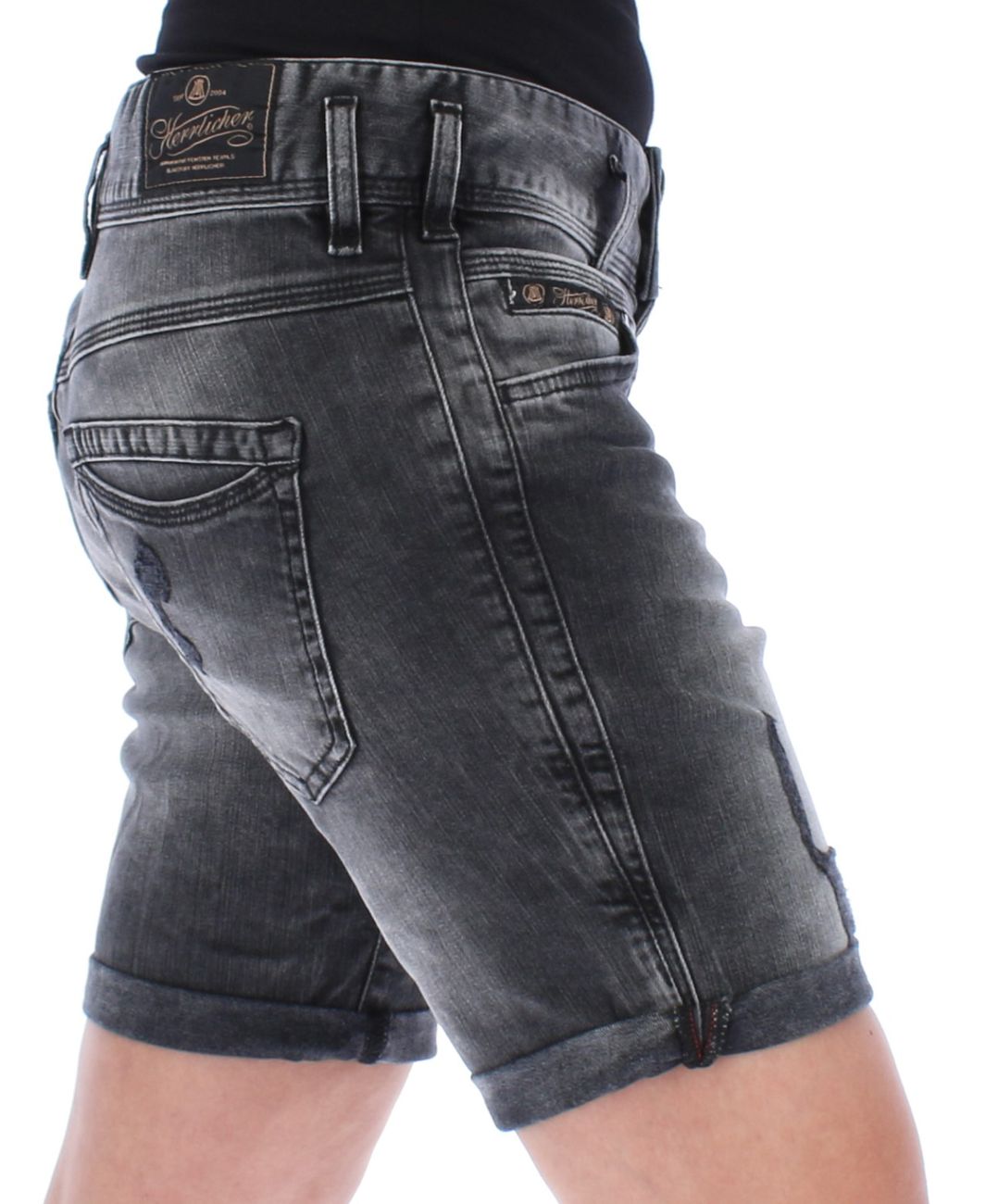 Herrlicher Damen Jeansshort Raya - Herrlicher - SAGATOO - 4053192462688