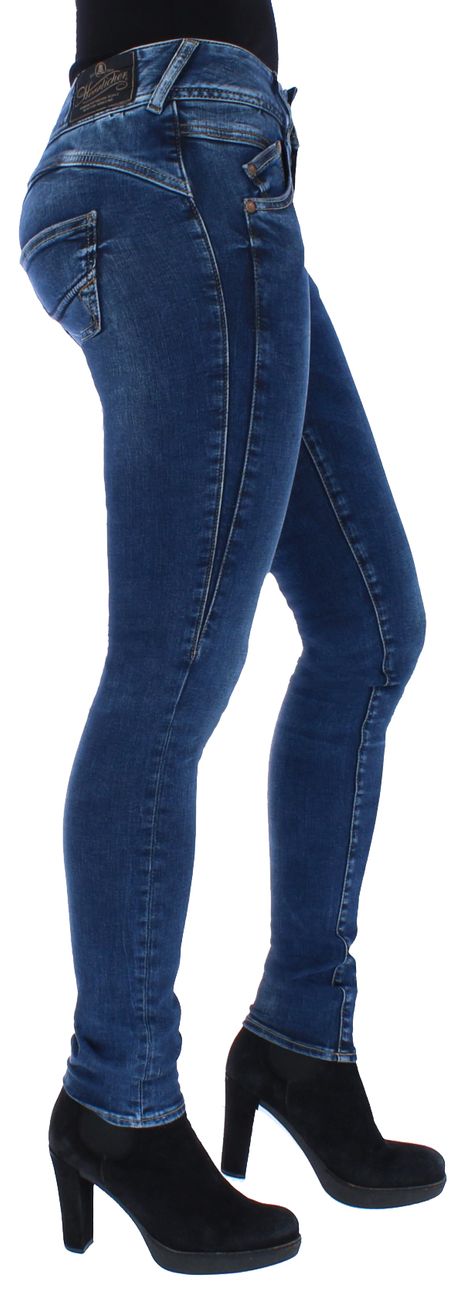 Herrlicher Gila Slim Damen Jeans 5606 D9668 014 Scrub - Herrlicher - SAGATOO - 4053192281470