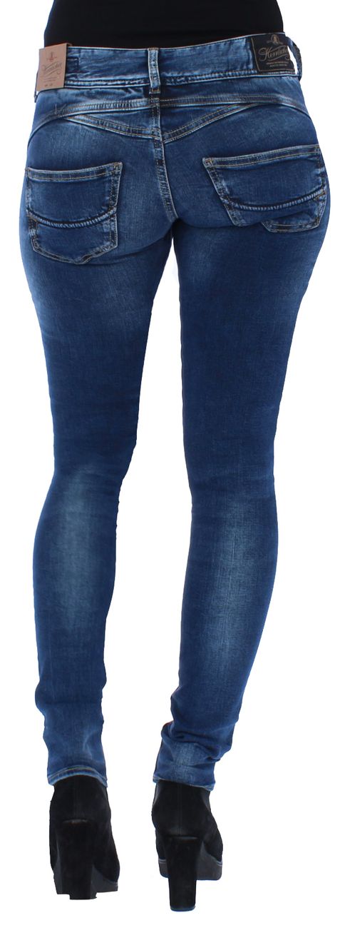 Herrlicher Gila Slim Damen Jeans 5606 D9668 014 Scrub - Herrlicher - SAGATOO - 4053192281470