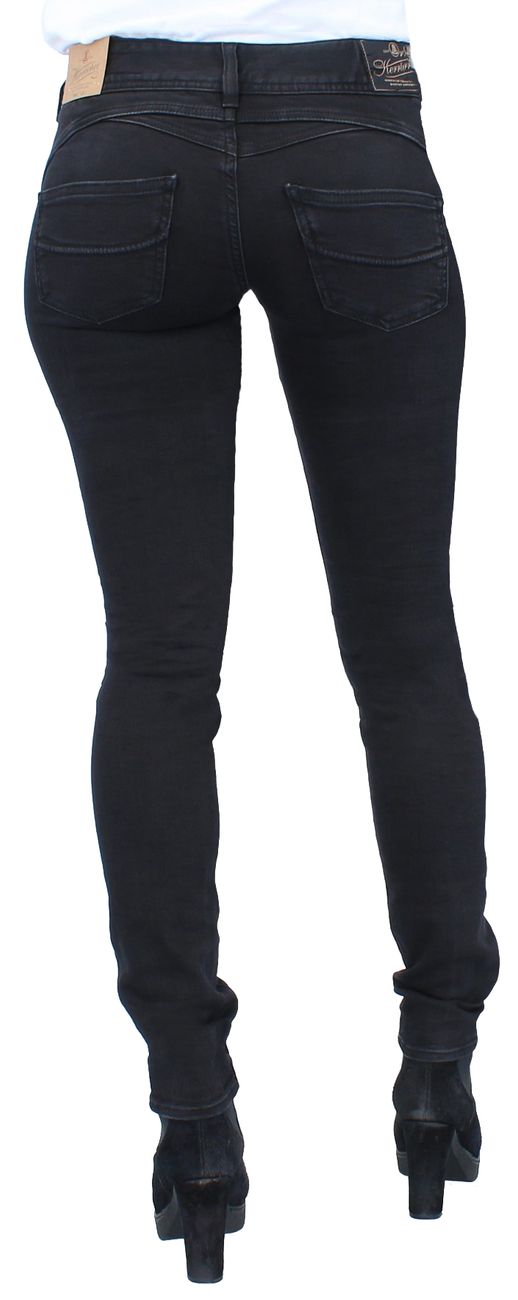 Herrlicher Gila Slim Damen Jeans 5606 DB840 671 Tempest Denim Black - Herrlicher - SAGATOO - 4053192416810