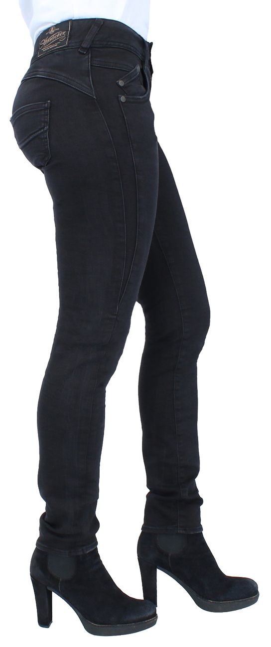 Herrlicher Gila Slim Damen Jeans 5606 DB840 671 Tempest Denim Black - Herrlicher - SAGATOO - 4053192416810