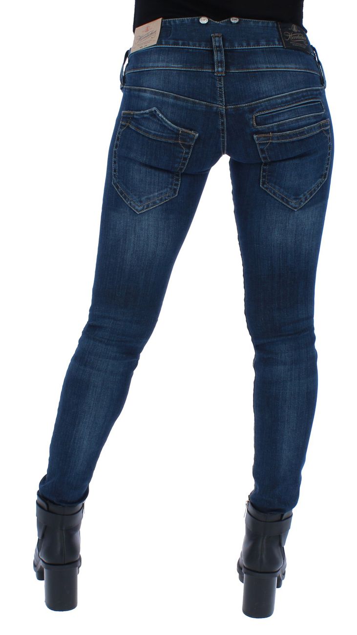 Herrlicher PITCH SLIM POWERSTRETCH Damenjeans 831 deep water - Herrlicher - SAGATOO - 4053192770905