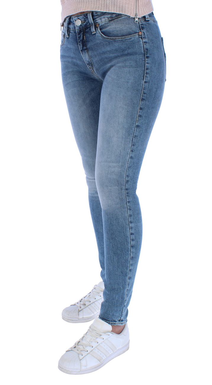 HERRLICHER SUPER G SLIM Damen Jeans surfer blue - Herrlicher - SAGATOO - 4053192845580