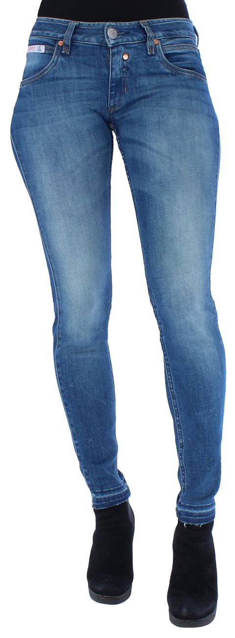 Herrlicher Touch Cropped Damen Skinny Jeans 5320 D9666 634 Bliss - Herrlicher - SAGATOO - 4053192722157