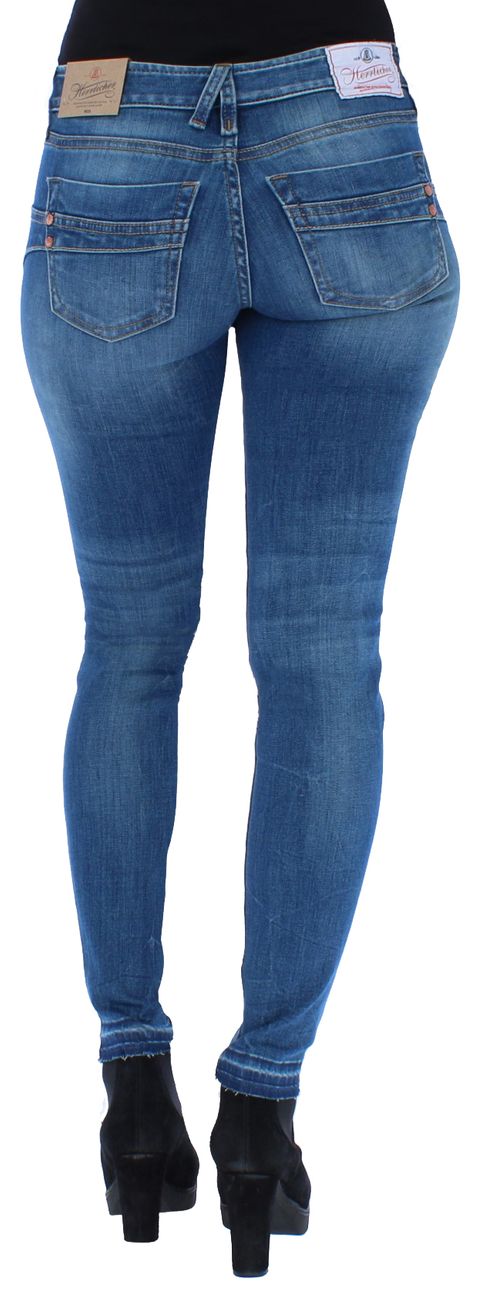 Herrlicher Touch Cropped Damen Skinny Jeans 5320 D9666 634 Bliss - Herrlicher - SAGATOO - 4053192722157