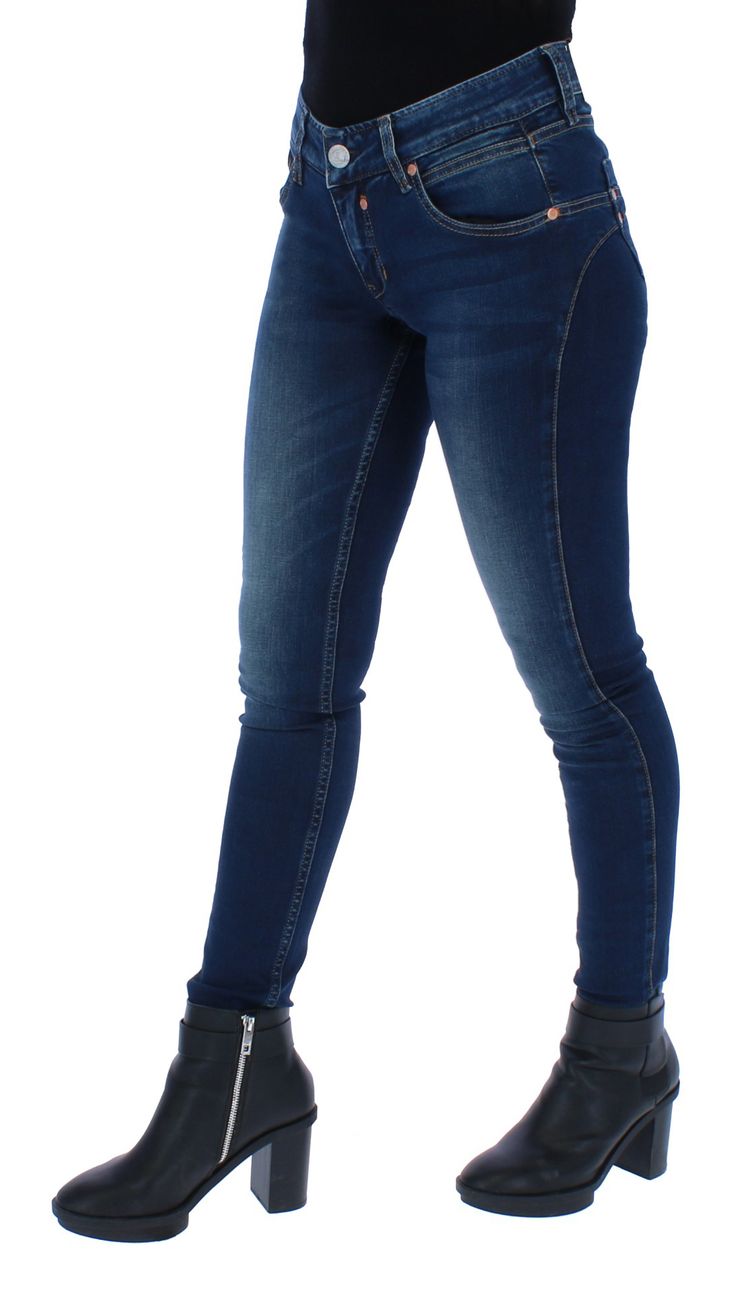 Herrlicher TOUCH SLIM POWERSTRETCH Damenjeans 051 clean - Herrlicher - SAGATOO - 4053192359797