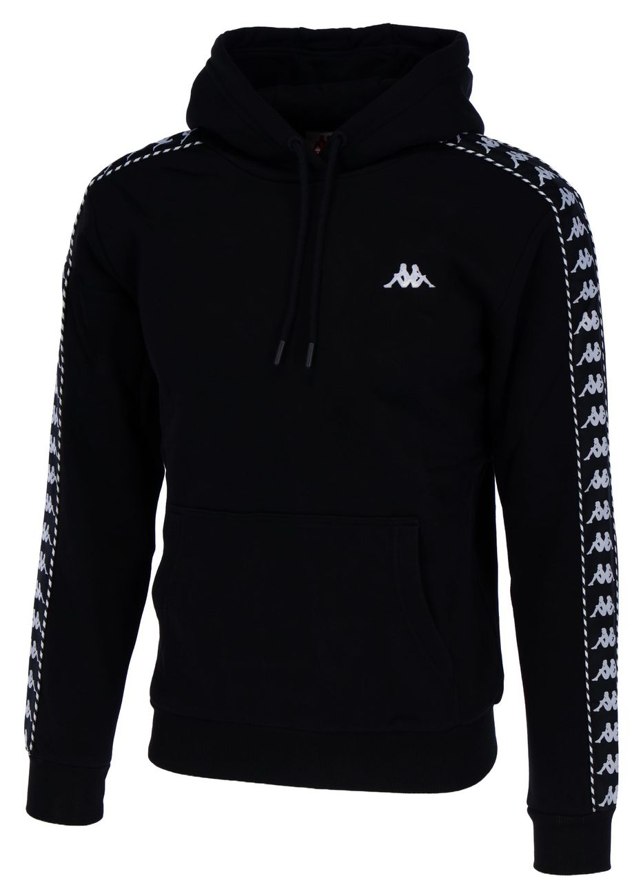 KAPPA IGON Herren Kapuzen Sweatshirt mit Logo Webband - Kappa - SAGATOO - 4056142741963