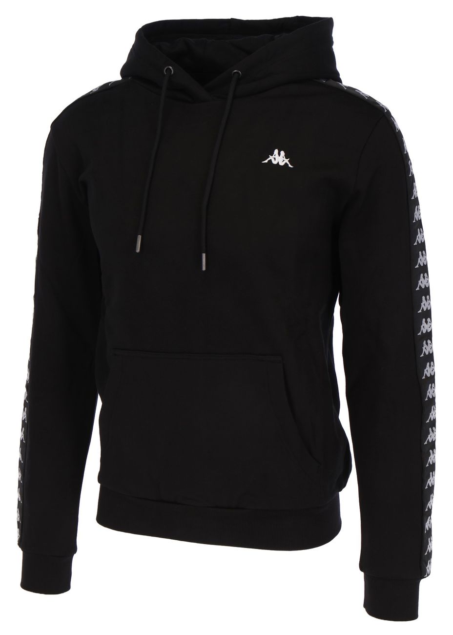 KAPPA MEN SWEATSHIRT REGULAR FIT 311026 Herren Sweatshirt mit Kapuze - Kappa - SAGATOO - 4056148892218