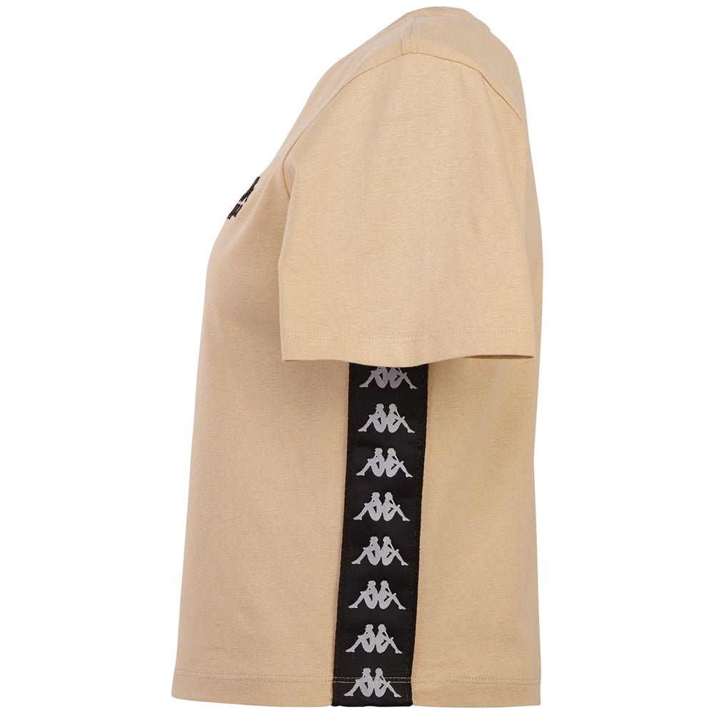 KAPPA WOMEN T-SHIRT REGULAR FIT Damen T-Shirt - Kappa - SAGATOO - 4066585124100