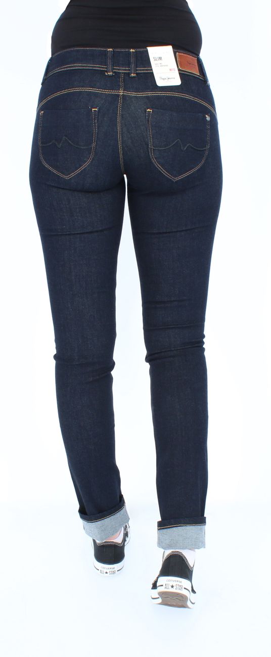 Pepe Damen Jeans New Brooke Slim - Pepe - SAGATOO - 8433979961409