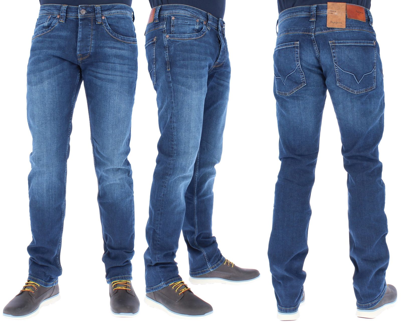 Pepe Herren Jeans Troy, Kingston, Zinc, Cash, Track, Stanley, Hatch, Cane - Pepe - SAGATOO - 8434341348026