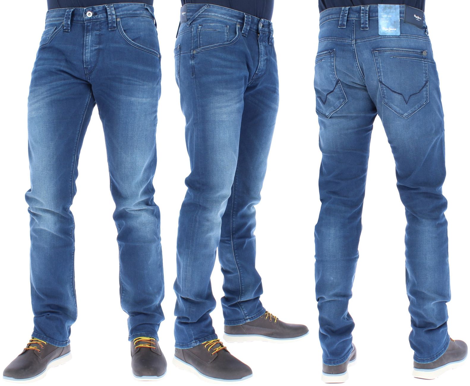 Pepe Herren Jeans Troy, Kingston, Zinc, Cash, Track, Stanley, Hatch, Cane - Pepe - SAGATOO - 8434341446661