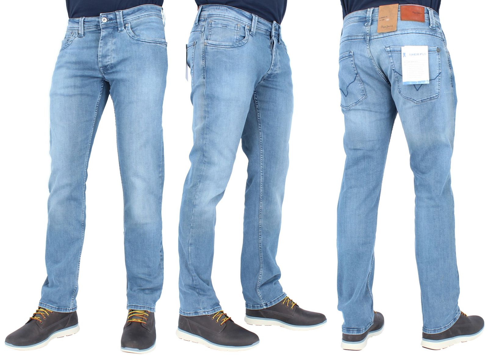 Pepe Herren Jeans Troy, Kingston, Zinc, Cash, Track, Stanley, Hatch, Cane - Pepe - SAGATOO - 8434341615937