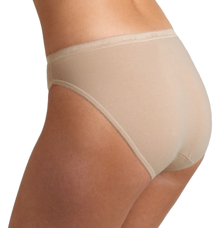 Sloggi 24/7 Cotton Lace Tai Damen Slips 3er Pack aus natürlicher Baumwolle - Sloggi - SAGATOO - 7613112895414