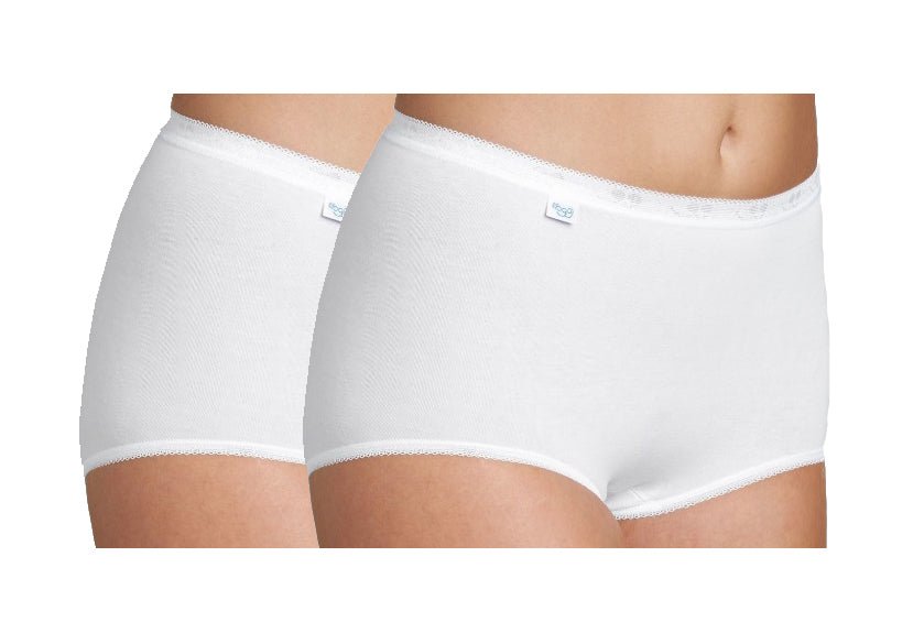 Sloggi Basic+ Maxi Damen Taillenslips 2er Pack - Sloggi - SAGATOO - 7611790232187