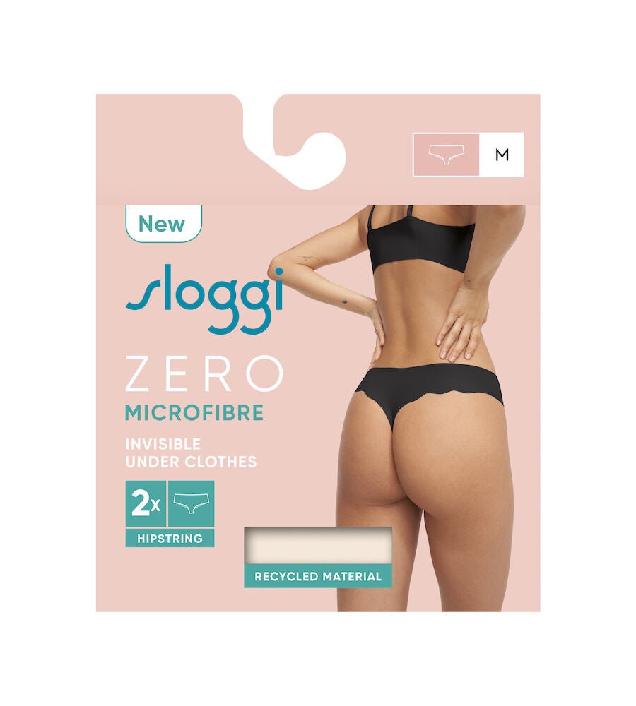 SLOGGI MICROFIBRE 2.0 HIPSTRING 2PACK Damen Slip - Sloggi - SAGATOO - 7613141440005