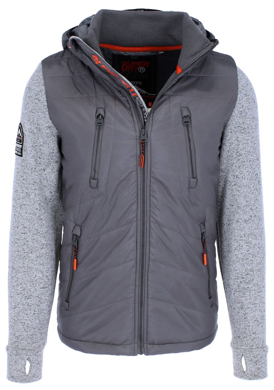 Superdry STORM HYBRID ZIP HOOD Herren Kapuzenjacke - Superdry - SAGATOO - 5057842462560