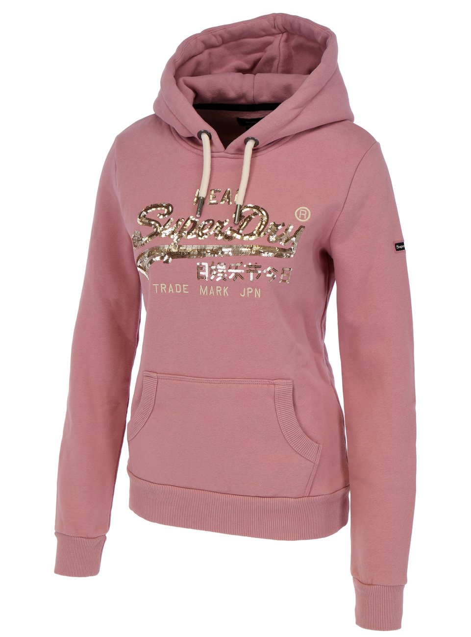 SUPERDRY VL BOHO SPARKLE HOOD Damen Kapuzenpullover - Superdry - SAGATOO - 5057847303752